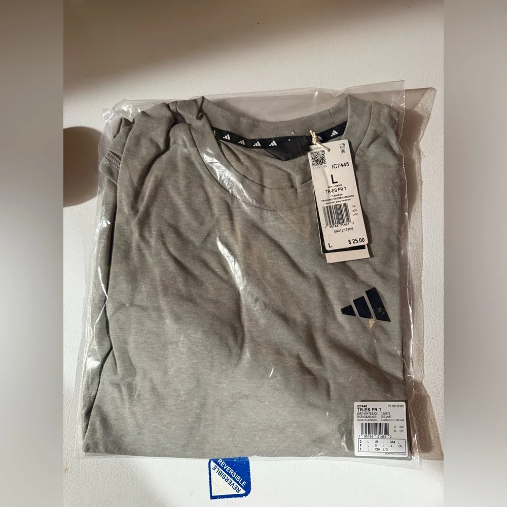 Adidas Gray Short Sleeve Tee